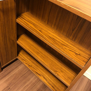 本棚 DVDラック 3列引き出し式の画像