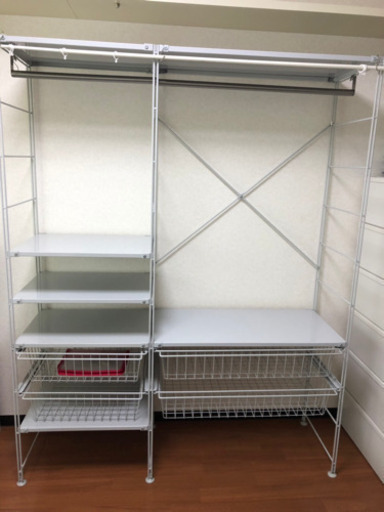 決まりました！無印良品　自由自在なスチールラック