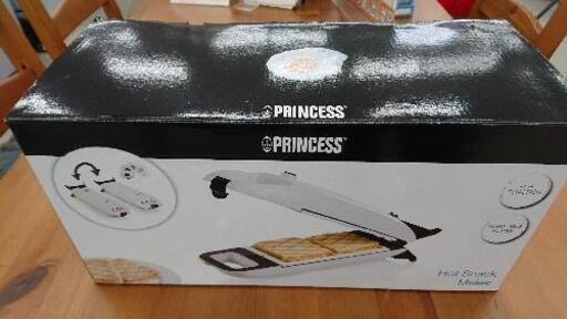 PRINCESS ホットスナックメーカー 「132409」　開梱済未使用品