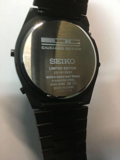 腕時計 SEIKO×GIUGIARO　6か月のみ使用中古品