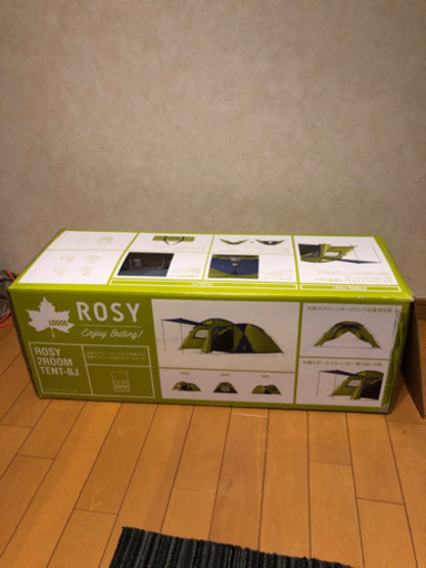 展示品 LOGOS ROSY 2ルームテント 約幅290×奥440×高190cm