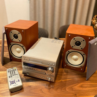 ONKYO オンキョー　アンプスピーカーセットの画像