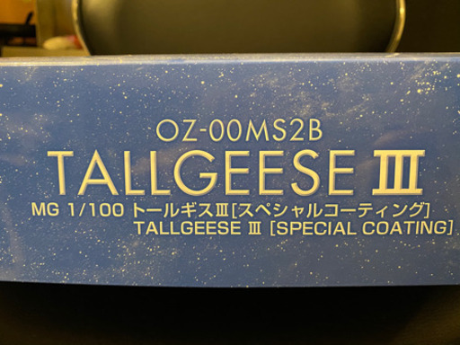 新品MGトールギス3 スペシャルコーティング　ガンプラ 