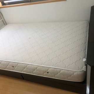 ［取引終了］セミダブルベット激安！！3000円！収納付き！