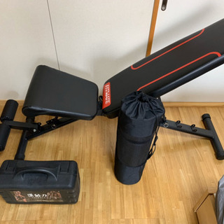 ダンベル　ベンチ　マット　3点セット