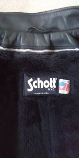 【正規品】Schottライダースジャケット♯641 サイズ42