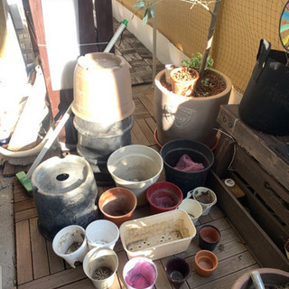 ガーデニング　植木鉢　陶器など