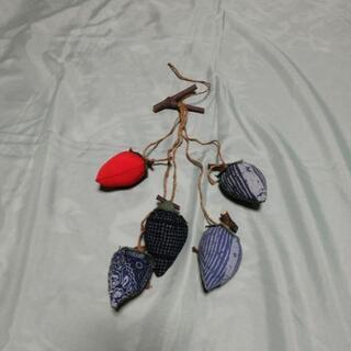 干し柿の吊るし飾り