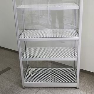 アルミ 全面ガラス 温室 コンセント付き