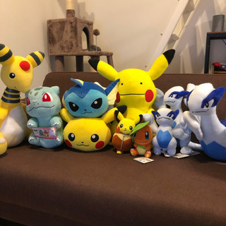 新品ポケモン ぬいぐるみ 1個600円　ミニ350円