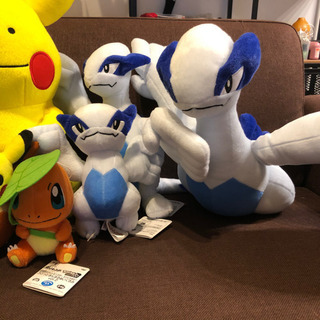 新品ポケモン ぬいぐるみ 1個600円　ミニ350円の画像