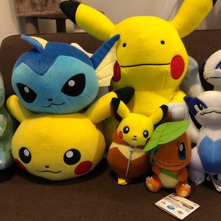 新品ポケモン ぬいぐるみ 1個600円　ミニ350円の画像