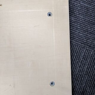 500円進呈→カウンターの天板。キズのないツルツルで丈夫な幅120cm。の画像