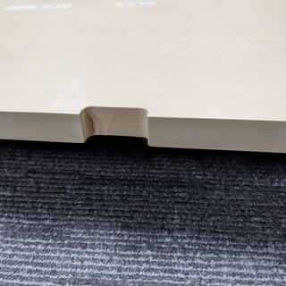 500円進呈→カウンターの天板。キズのないツルツルで丈夫な幅120cm。の画像