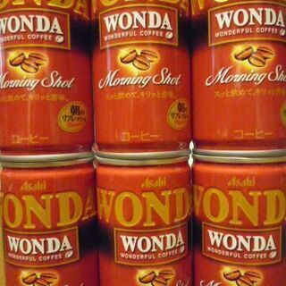 缶コーヒー　Asahi　WONDA　６本