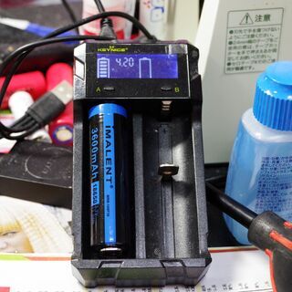 中古美品　非常に明るいライト（チタン製ボディ）の画像
