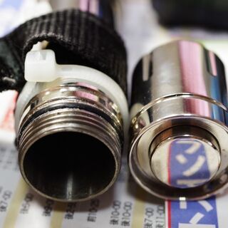 中古美品　非常に明るいライト（チタン製ボディ）の画像