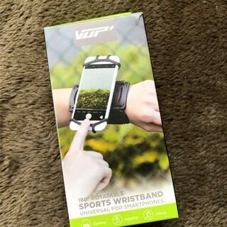 ●未使用品●VUP+ スマートフォン スポーツ アームバンド リスト 
