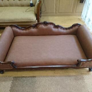 愛犬用高級ソファーベッドの画像