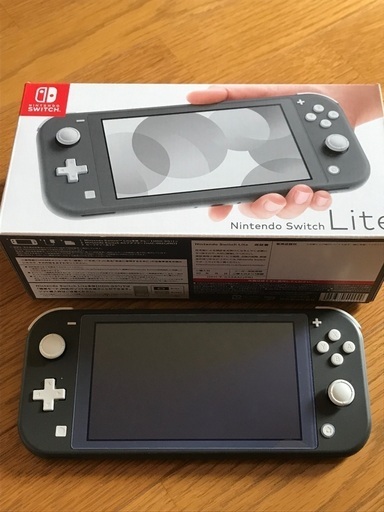 任天堂スイッチライト　Switch lite 中古品　フィルム付き