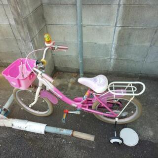 子ども自転車 補助輪つき