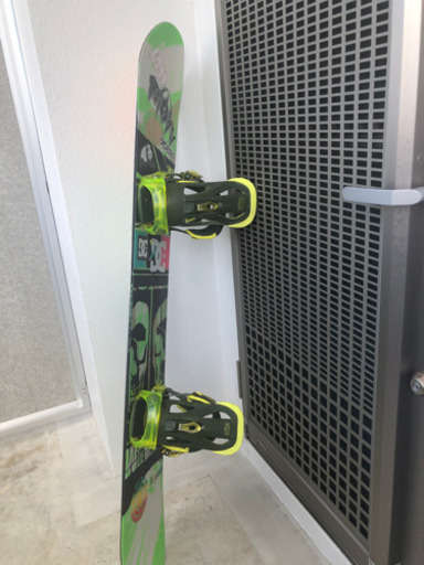 スノーボード板＋ビンディング　K2  ＋　Burton