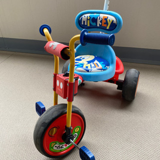 三輪車 かじとり ミッキーの中古が安い！激安で譲ります・無料で