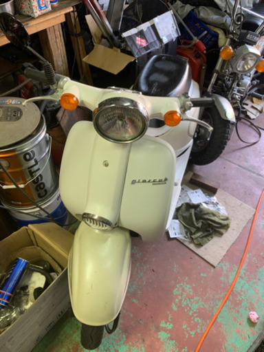 ジョルカブ 黄色ナンバー 4速セル付きエンジン