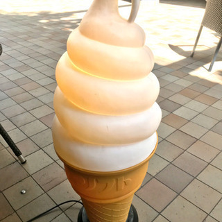 ソフトクリーム　行燈