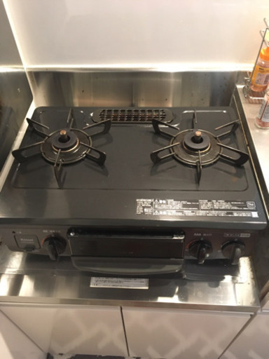 リンナイ、2口ガスコンロ