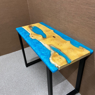 レジンテーブル ワークデスクの画像