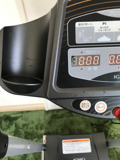 IGNIO 電動ウォーキングマシン　ランニングマシン