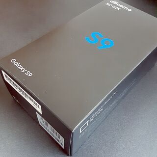 【取引終了】docomoスマホ Galaxy S9 ブラック SC-02Kの画像
