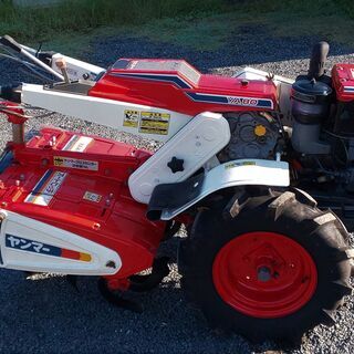 ヤンマー耕運機　セル付き　8馬力 鹿児島発 ヤンマー 8馬力 セル始動 ディーゼル耕うん機YA80 タイヤ