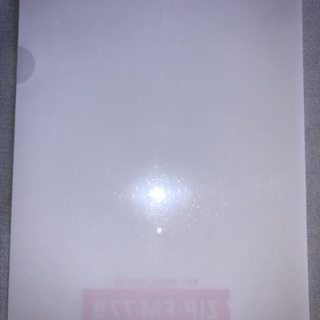 ZIP-FM 77.8 Ａ4クリアファイルの画像