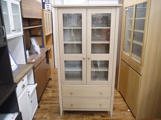ニトリ　食器棚のご紹介！有料配送あり【トレファク入間店家具紹介209】