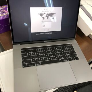 15インチ　MacBook Pro i7 32GB DDR4 英語(米国)キー