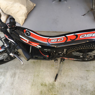 オセット16インチ電動バイクの画像