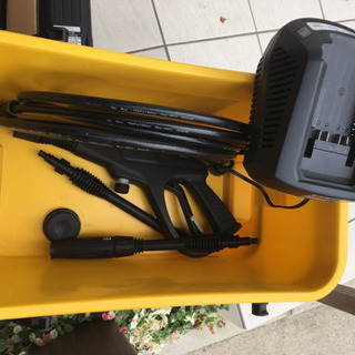 高圧洗浄機　予備バッテリー付の画像