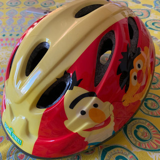 自転車用ヘルメット　セサミストリート