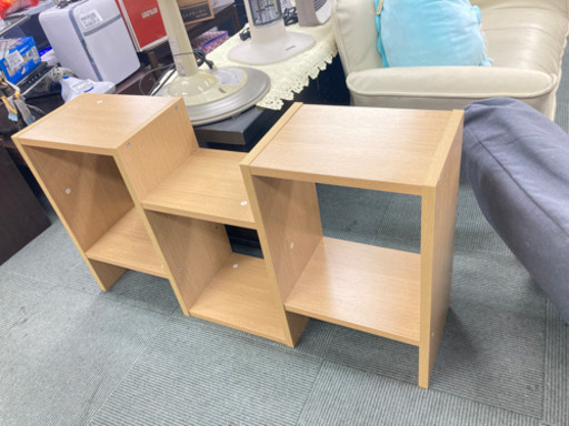 【なんでも置いちゃえ‼️】1200円 木製ラック 棚