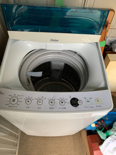 2019年製　4.5k 洗濯機　中古