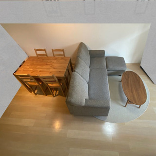 noce 三人掛けソファの画像