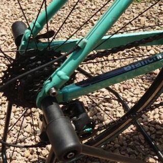 古いBianchiのクロスバイクの画像
