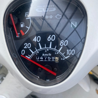 スーパーカブ110 コルチナホワイトの画像