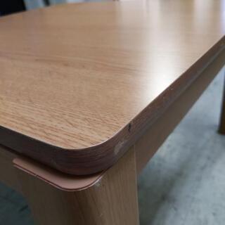 コタツ 木目 ニトリの画像