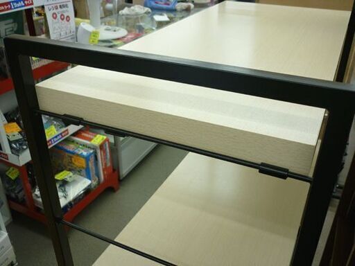 オープンラック 4段 オープンシェルフ 幅815mm 奥行400mm 高さ1410mm 収納棚 ラック 札幌 西岡店