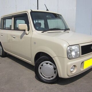 アルトラパン　Ｇ　走行50800ｋｍ　ベージュ　車検２年　純正フ...