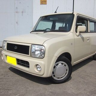アルトラパン　Ｇ　走行50800ｋｍ　ベージュ　車検２年　純正フォグランプ付　総額１4万円の画像