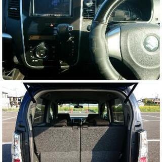 ワゴンR スティングレー X ナビ ETC バックカメラ HID MH23S 22年 黒 車検付きの画像